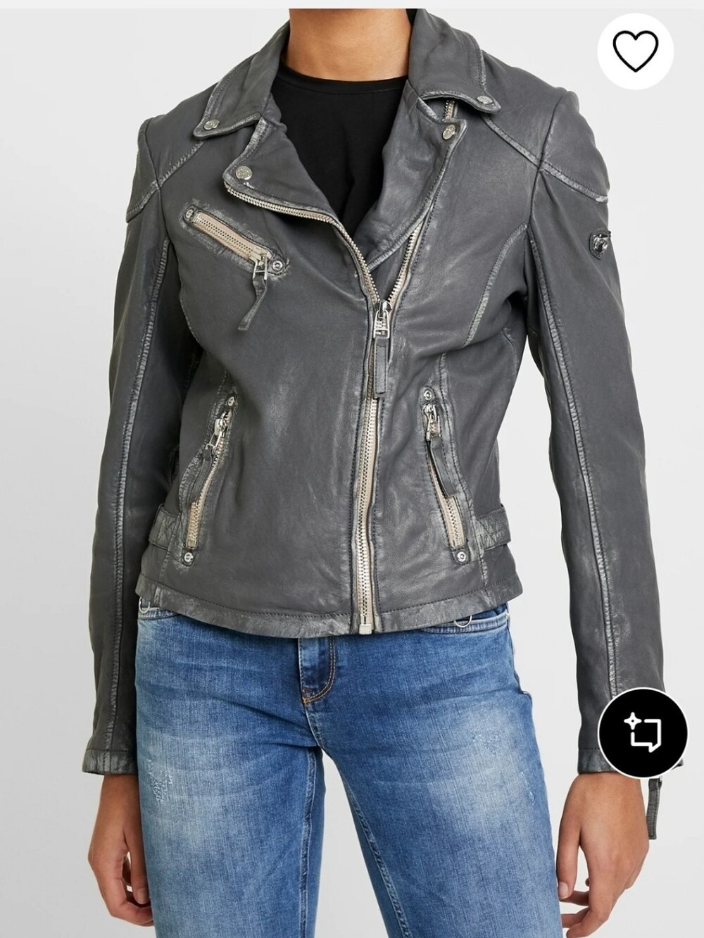 Mouritius Leather Moto